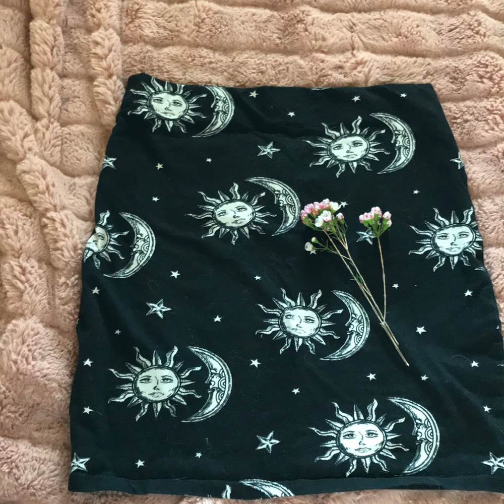 Moon and sun skirt
